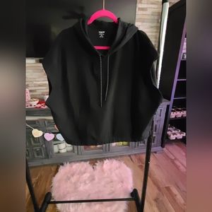 NWOT Old Navy black active muscle sweatshirt XXL